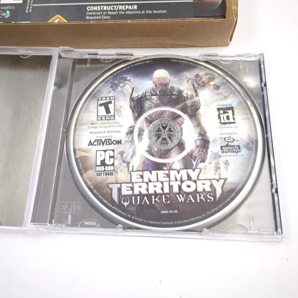 Enemy Territory Quake Wars PC Video Game FPS Multiplayer Action Shooter